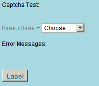 Image:A simple CAPTCHA test for XPages...