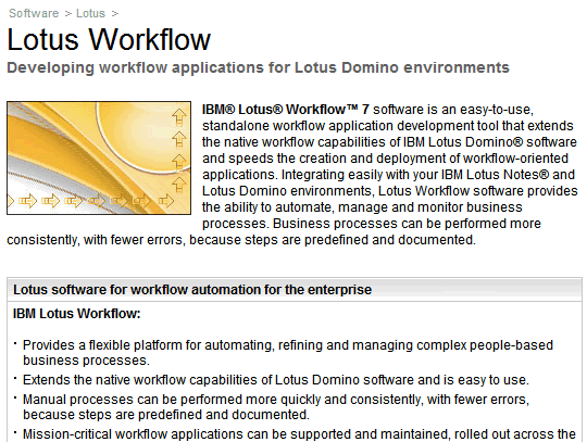 Image:Don’t ask me about Lotus Workflow...